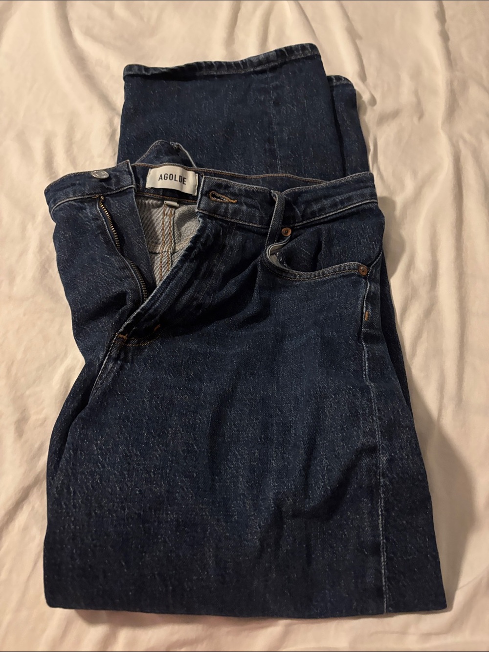 Agolde Dark Indigo Straight Men's Jeans